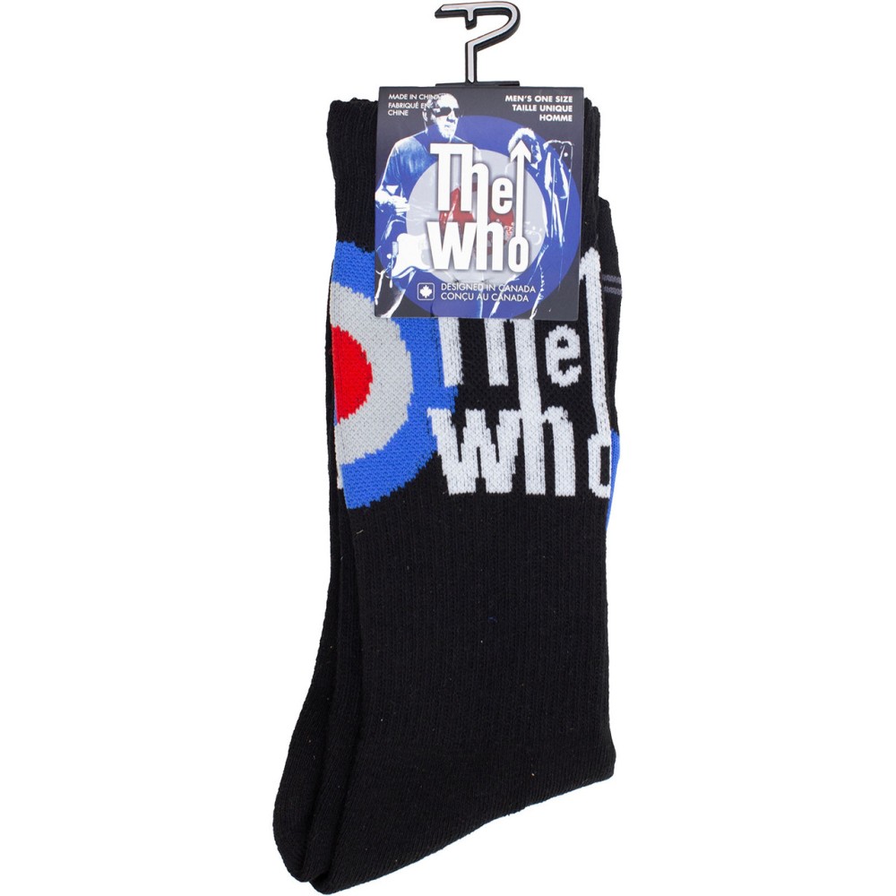 The Who - Target Logo Socken - Schwarz